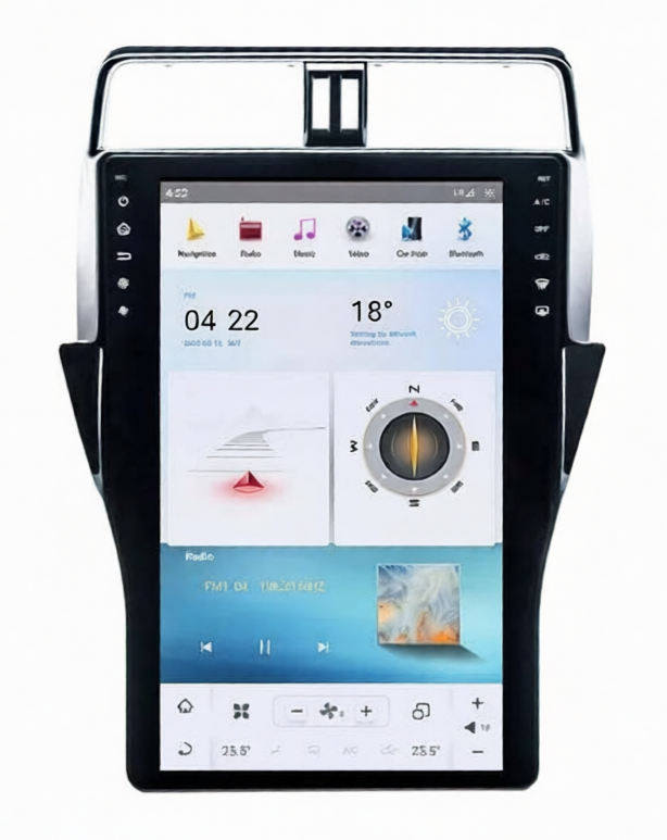 Toyota Prado Tesla Screen