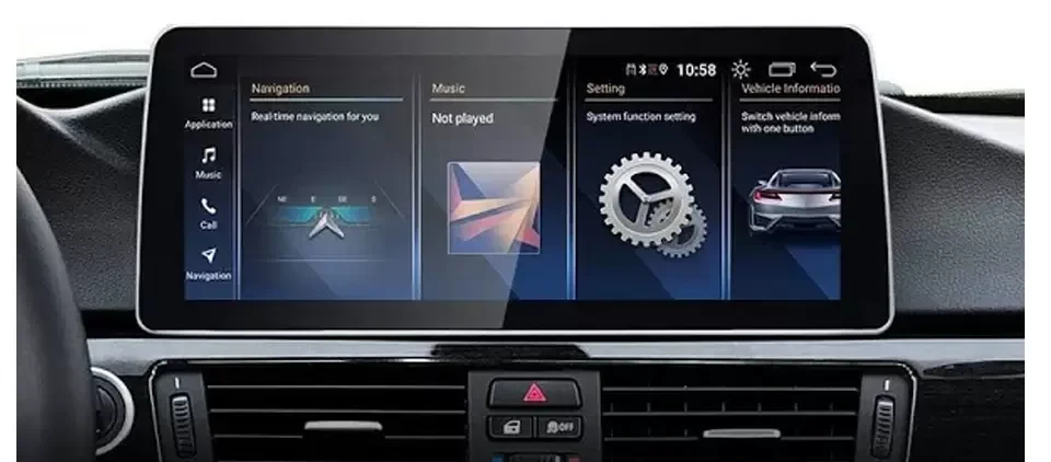 BMW 3 series E92 screen