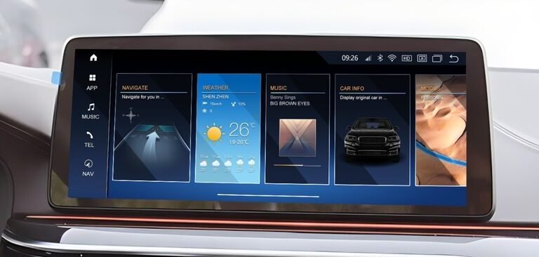 BMW 5 series G30 screen