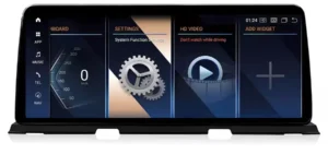 BMW 6 series NBT screen