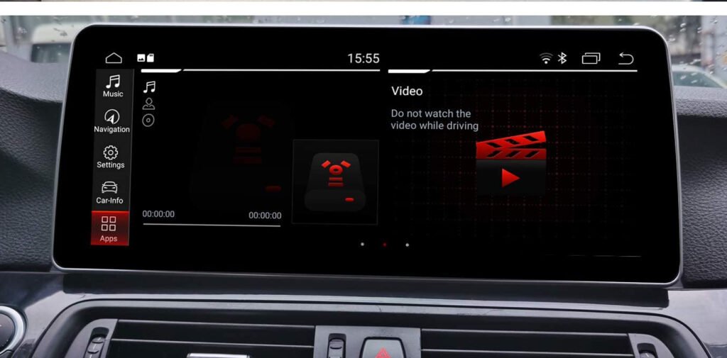 BMW 5 series NBT Screen