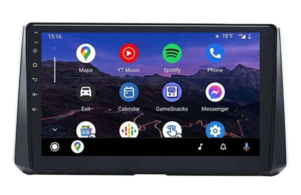 Toyota Corolla Car Screen