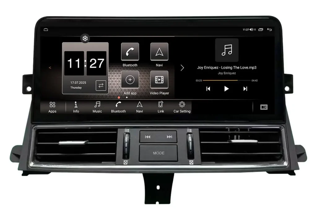 Nissan Patrol Y62 screen