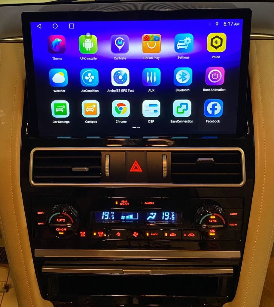 Nissan patrol Y62 screen