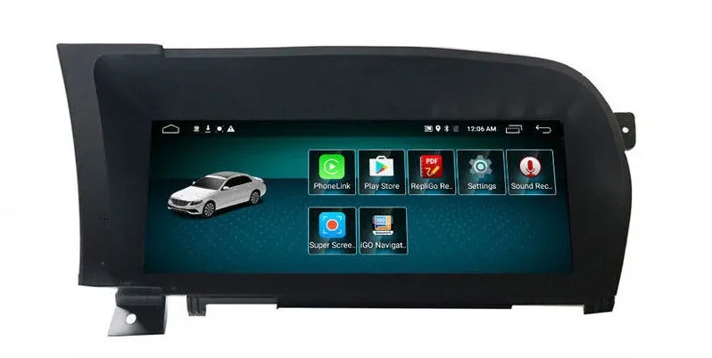 Benz S class Screen