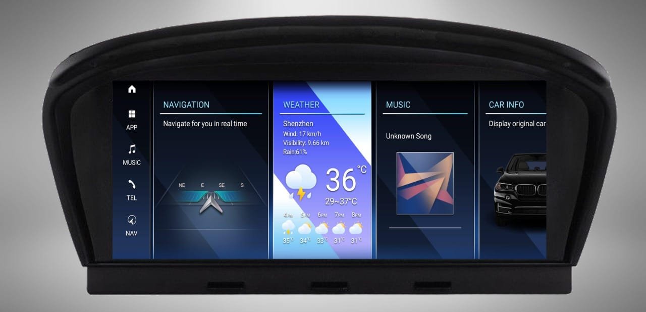 BMW 3 Series E60 Screen