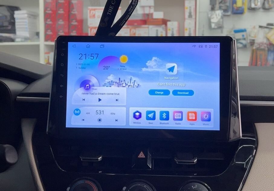 Toyota Corolla Screen
