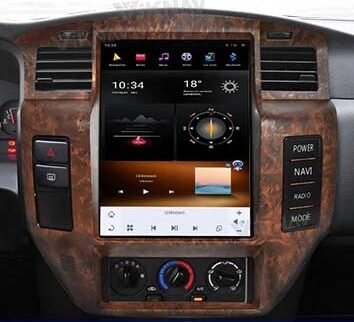 Nissan Patrol Y62 screen