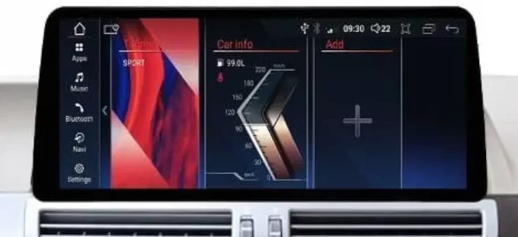 BMW 7 series 2004 screen