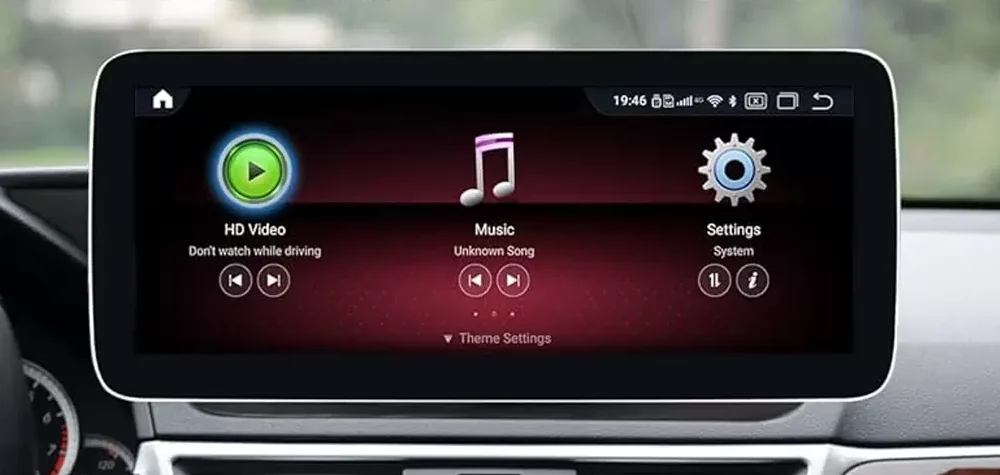 Benz E class Screen
