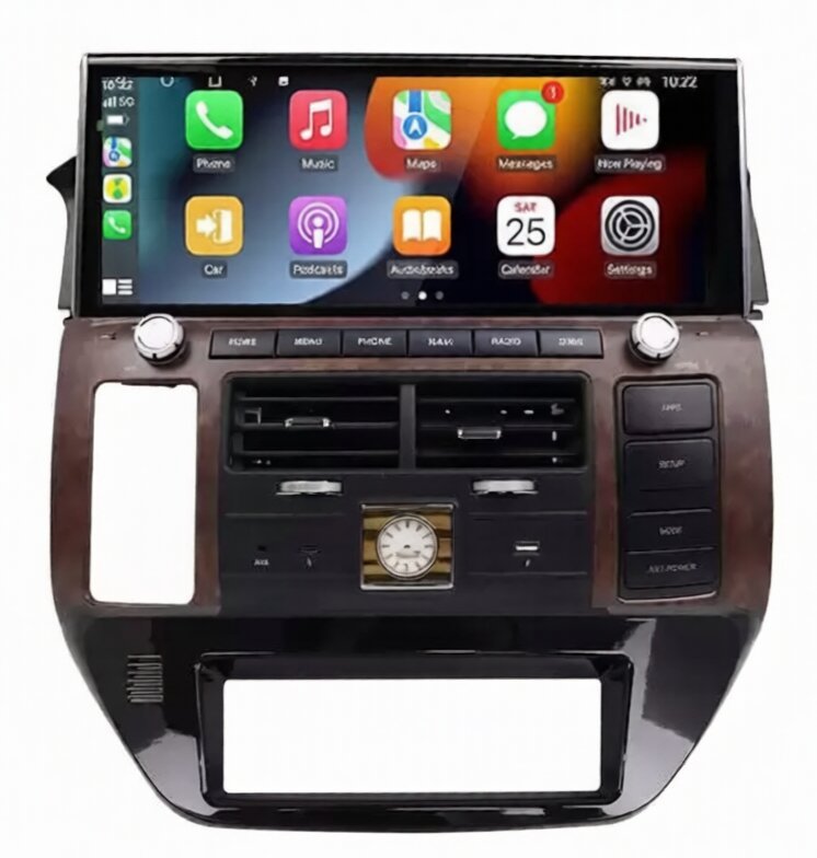 Nissan Patrol Safari Y61 VTC screen